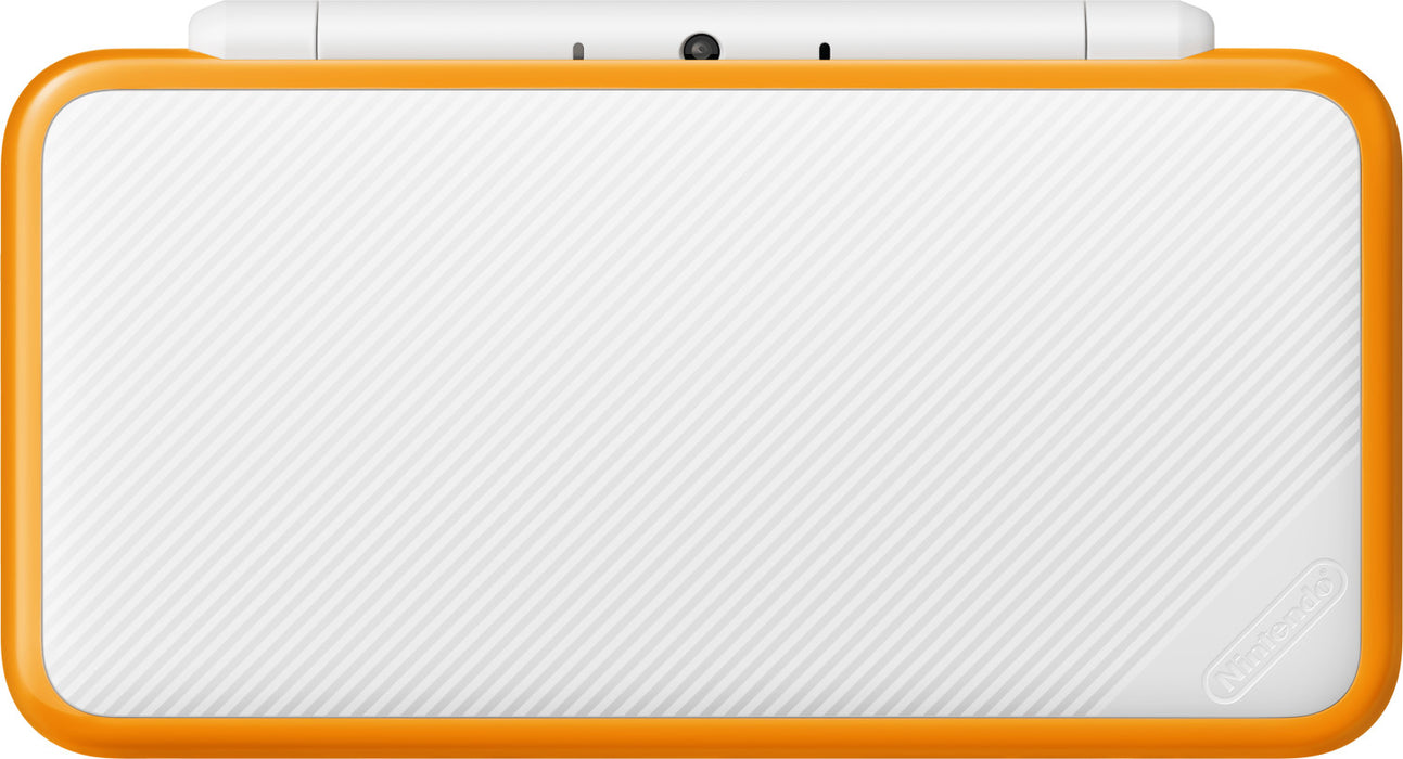 New Console 2DS XL #bianca/arancione + alimentatore (USATA) - (RESTART)