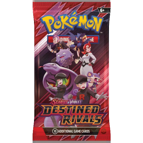 Bustina Pokémon Scarlatto & Violetto: Rivali Destinati - Edizione Inglese Carte Collezionabili