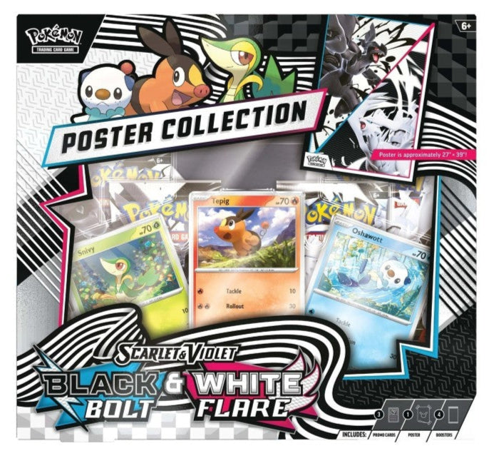 Pokémon SV10.5 Black Bolt & White Flare Poster Collection EN