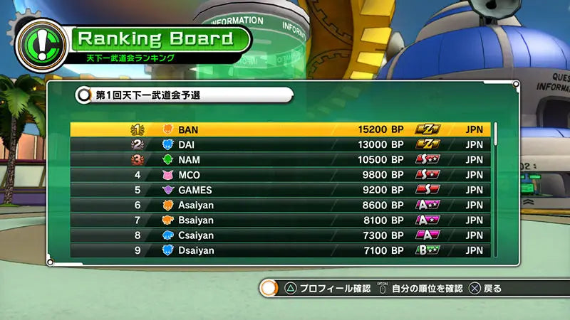 Dragonball: Xenoverse (USATO) - Xbox One (RESTART)