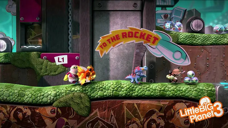 Little Big Planet 3 -Playstation Hits (USATO)  - PS4 (RESTART)