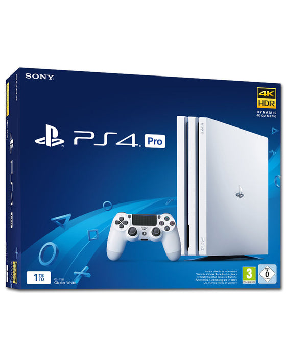 PS4-Konsole (PRO) 1 TB. Schwarz - [GEBRAUCHT in ausgezeichnetem Zustand] (NEUSTART)