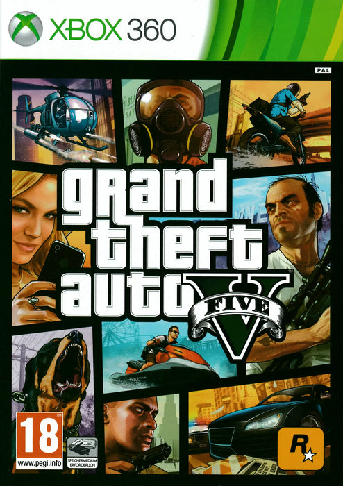 Grand Theft Auto V cover Xbox 360