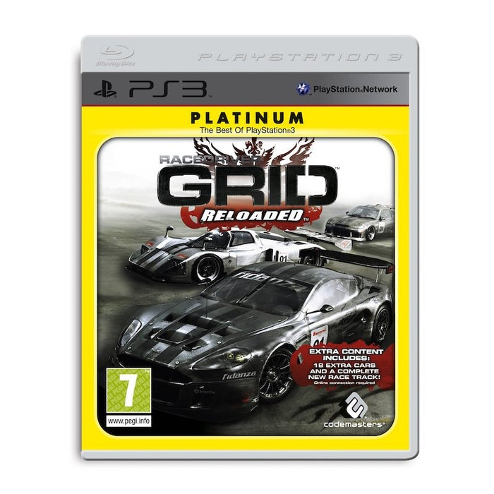 RaceDriver GRID Reloaded Platinum per PS3 (USATO) - PS3 (RESTART)