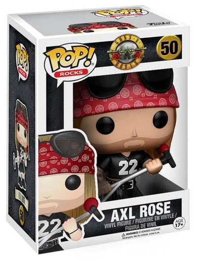 FUNKO POP Rocks Guns N' Roses Axl Rose 50
