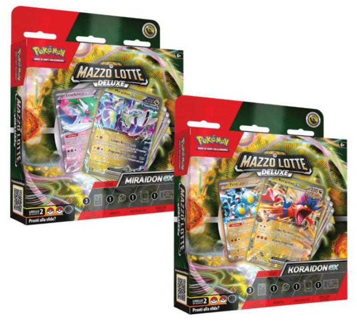 Pokemon ITA Mazzo Lotte Deluxe Miraidon EX / Koraidon EX