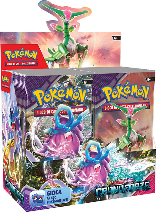 Pokemon ITA Cronoforze Box 36 Buste