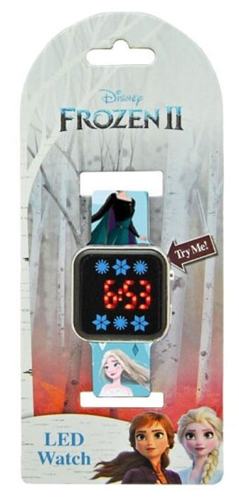 Orologio da Polso Digitale LED Disney Frozen Azzurro