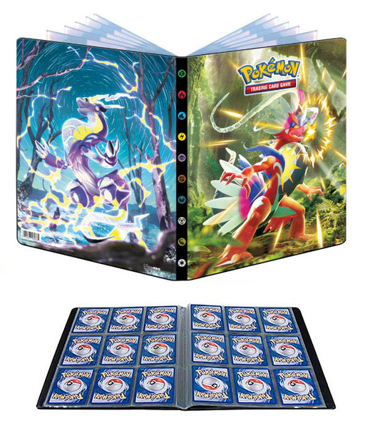 ULTRA PRO Album 9 Tasche Pokemon Scarlatto e Violetto 01-0