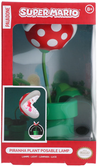 Paladone Lampada Mini Super Mario Pianta Piranha