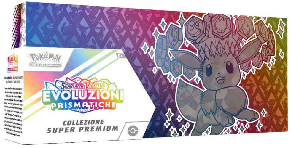 Pokemon ITA Evoluzioni Prismatiche Collezione Super Premium