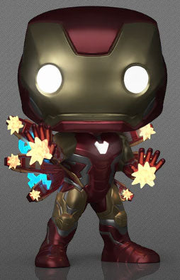 FUNKO POP Marvel The Infinty Saga Iron Man w/Beams GLOW 1555