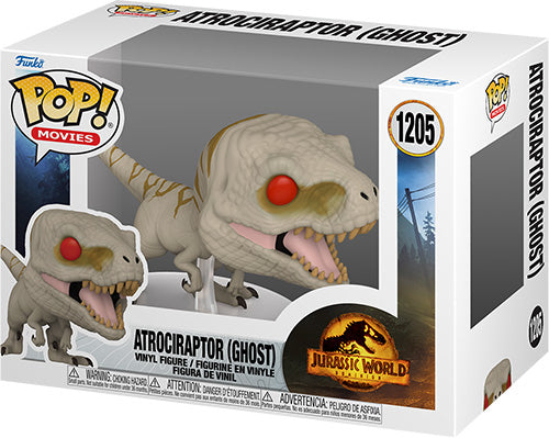 FUNKO POP Jurassic World 3 Atrociraptor (Ghost) 1205
