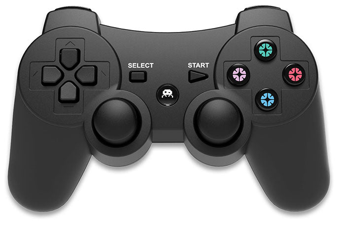 FREAKS PS3 Gamepad Nero Bluetooth V2 + Cavo di ricarica 1mt