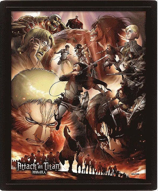 Quadro 3D Attack on Titan S3-0