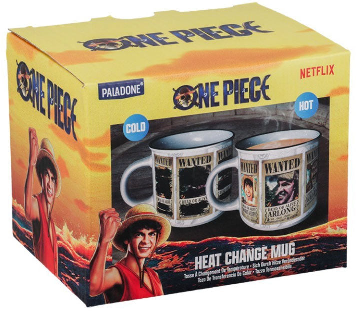 Paladone Tazza Cambia Colore One Piece Wanted