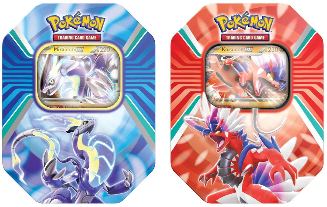 Pokemon ENG Tin Leggende di Paldea Assortimento