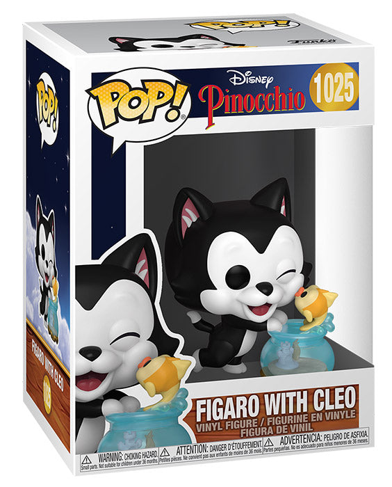 FUNKO POP Pinocchio Figaro and Cleo