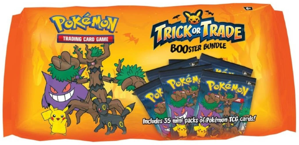 Pokemon ENG Trick or Trade Booster Bundle 2024 35 Mini Buste