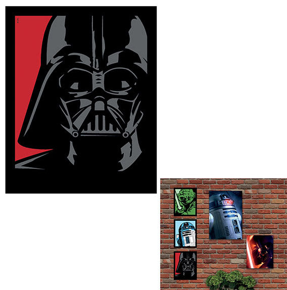 Quadro Luminoso Star Wars-Darth Vader Sm