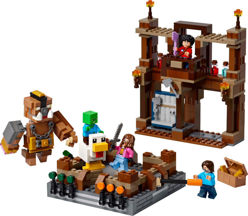 21272 Minecraft Magione della Foresta Ring di Combattimento