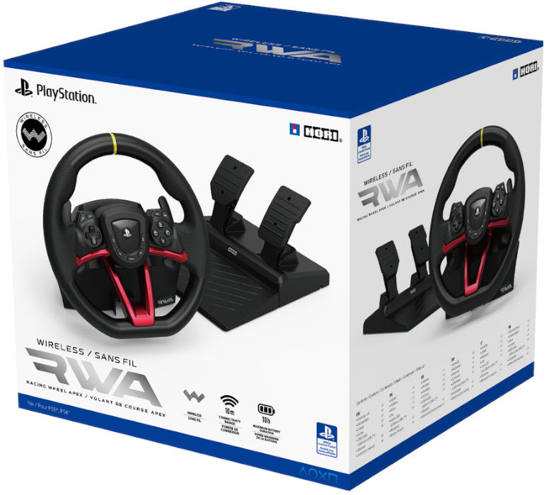 HORI PS5/PS4/PC Volante Wireless Racing Wheel Apex