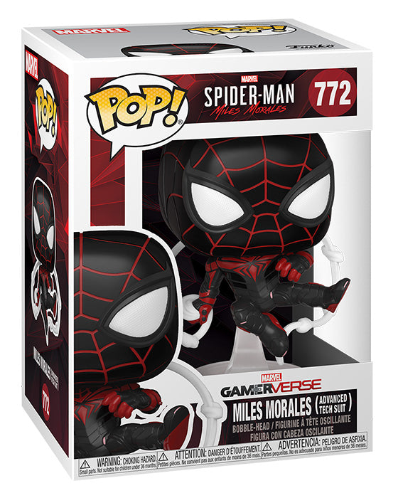FUNKO POP Spider-Man Miles Morales Advanced Tech Suit 772