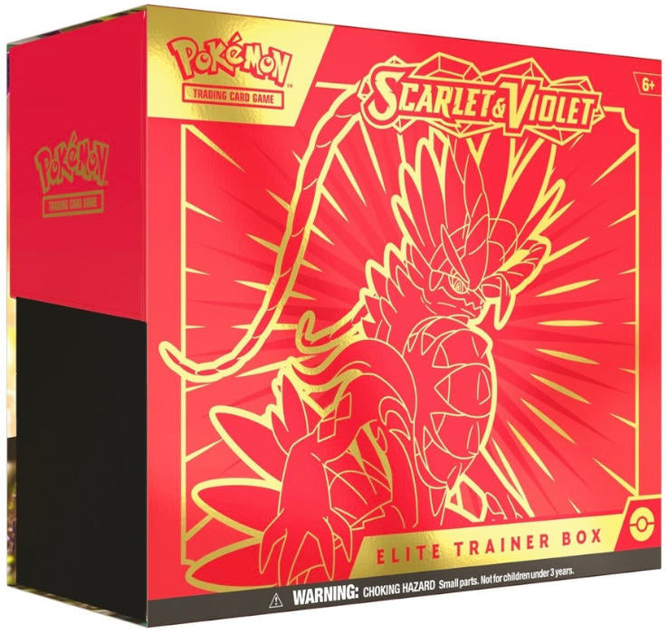 Pokemon ENG Scarlatto e Violetto 01 Set Allenatore Fuoricla.