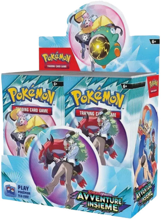 Pokemon ITA Avventure Insieme Box 36 Buste