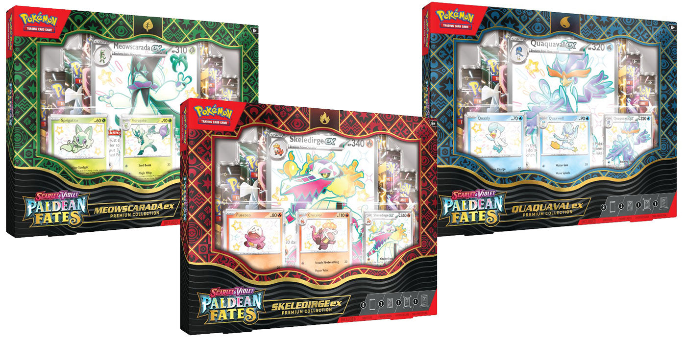 Pokemon ENG Destino di Paldea Ex Collezione Premium