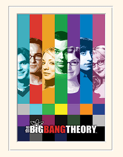 Poster Con Cornice The Big Bang Theory-0