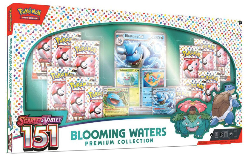 Pokemon ENG Scarlatto e Violetto 151 Blooming Waters Premium