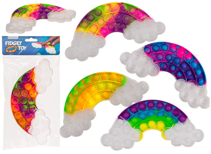 Pop Toy Fidget Arcobaleno multicolore-0