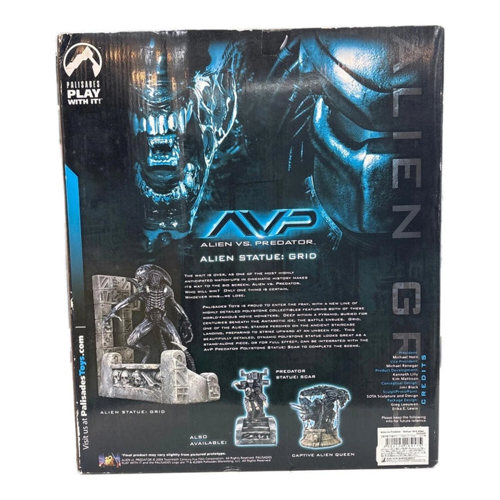 Palisades AVP Alien vs Predator Alien Statue: GRID Figure