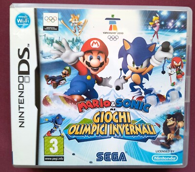 Mario & Sonic ai Giochi Olimpici Invernali - Nintendo DS (Usato)