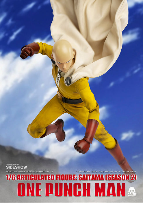 Saitama One-Punch Man Threezero Figura Articolata in Sesta Scala 30cm Dettagliata Collezione Anime