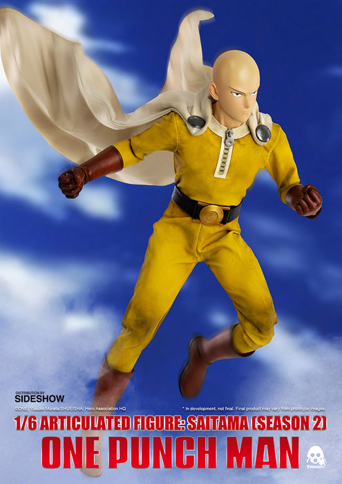 Saitama One-Punch Man Threezero Figura Articolata in Sesta Scala 30cm Dettagliata Collezione Anime