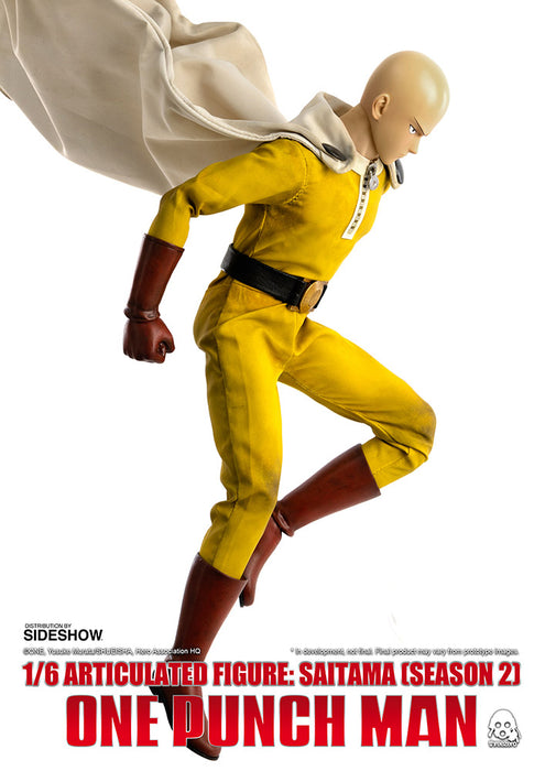 Saitama One-Punch Man Threezero Figura Articolata in Sesta Scala 30cm Dettagliata Collezione Anime