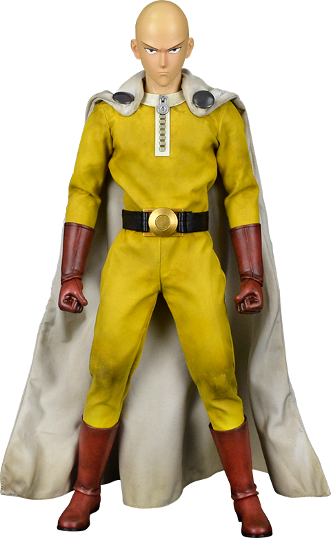 Saitama One-Punch Man Threezero Figura Articolata in Sesta Scala 30cm Dettagliata Collezione Anime