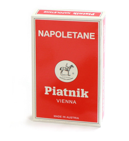 Carte Scopa Napoletane Originali Piatnik: Gioco Tradizionale Italiano per Famiglia