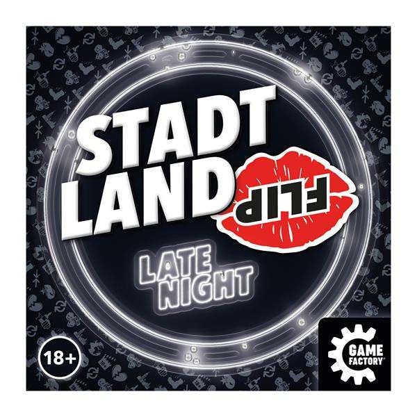 Stadt Land Flip Notte Brava: Gioco di Parole Irriverente per Adulti 18+