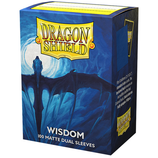 Standard - Dual Matte Wisdom (100 Bustine) - Dragon Shield