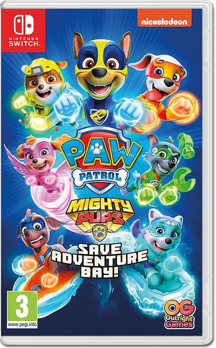 PAW Patrol: Mighty Pups - Save Adventure Bay! (USATO) - Switch (RESTART)