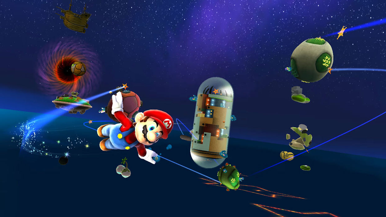 Super Mario Galaxy 1+2 Switch: Avventura Spaziale Migliorata, Grafica HD, Assistenza Gioco, Colonna Sonora Completa