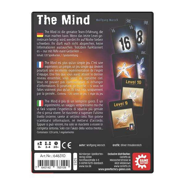 The Mind: Gioco di Carte Cooperativo Non Verbale – Sincronia Mentale Intuitiva