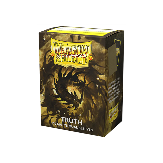 Dragon Shield Sleeves - Standard Size - Matte Dual - Truth (100 Sleeves)