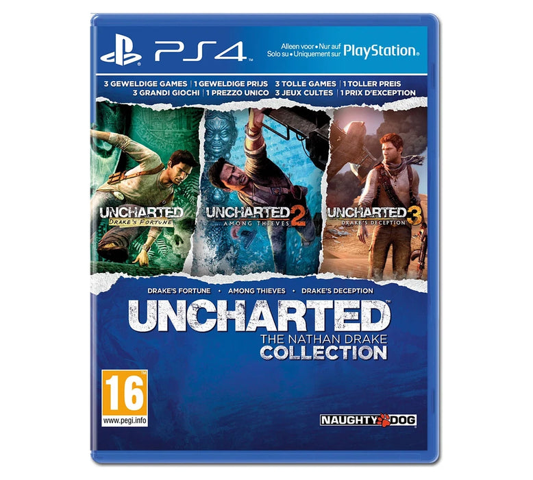 Uncharted: The Nathan Drake Collection (USATO) - PS4 (RESTART)