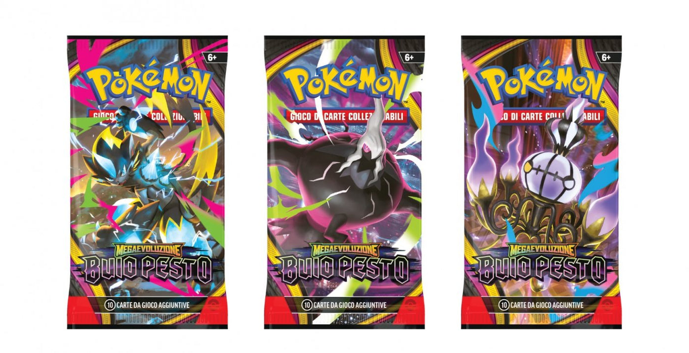 Pokémon Megaevoluzione Buio Pesto Bundle 6 Buste IT