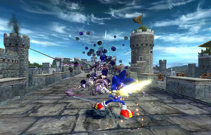 Sonic e il Cavaliere Nero (USATO) - Wii (RESTART)