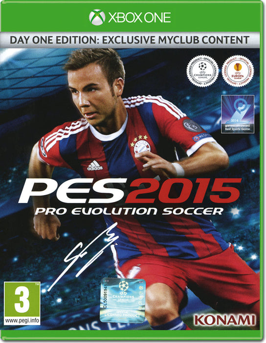 Pro Evolution Soccer 2015 (PES) - Xbox One (Usato)